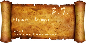 Pippan Tímea névjegykártya